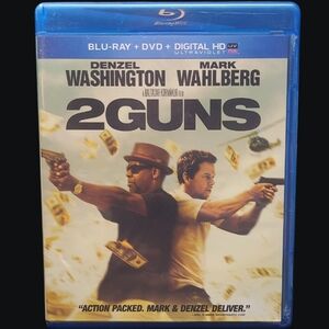 BLU-RAY+DVD "2 GUNS" 2 DISC SET